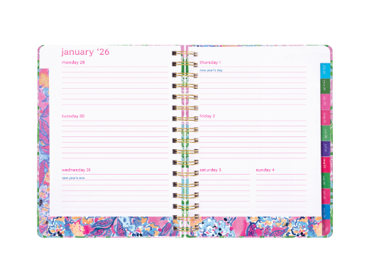 LILLY PULITZER LARGE 17 MONTH AGENDA