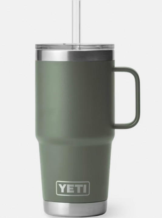 YETI RAMBLER 25 OZ STRAW MUG