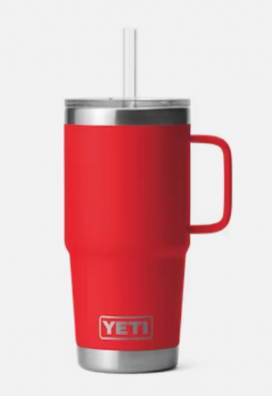 YETI RAMBLER 25 OZ STRAW MUG