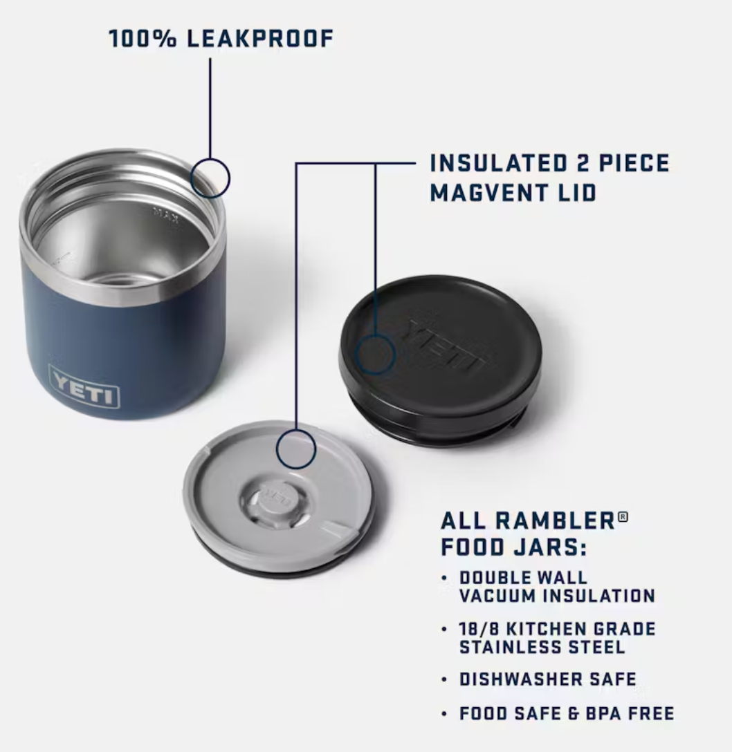 YETI RAMBLER 8 OZ FOOD JAR