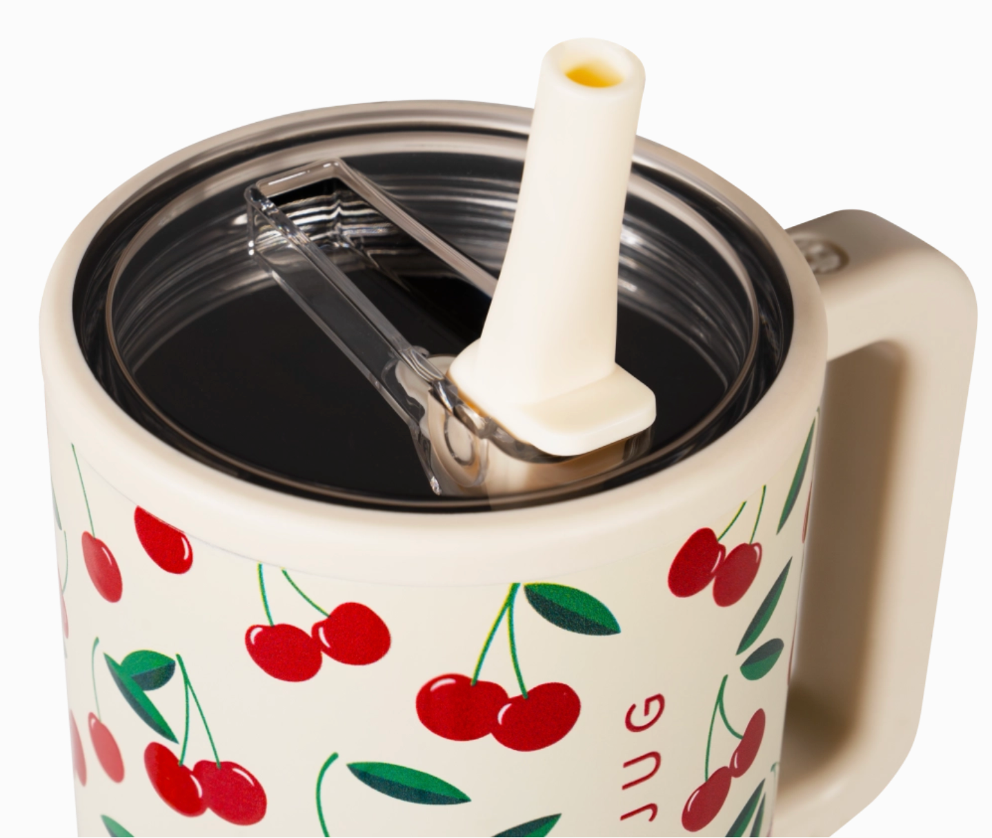 HYDROJUG CHERRIES 40 OZ TRAVELER TUMBLER