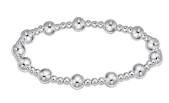 ENEWTON CLASSIC SINCERITY PATTERN BEAD BRACELET STERLING
