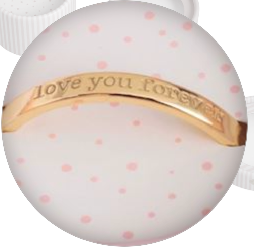 LOVE YOU FOREVER INFANT BANGLE