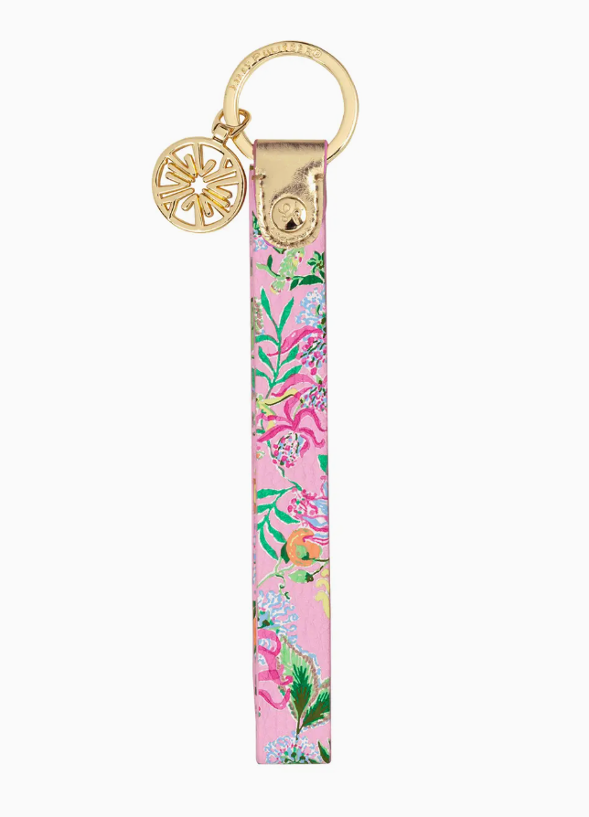 LILLY PULITZER STRAP KEYCHAIN