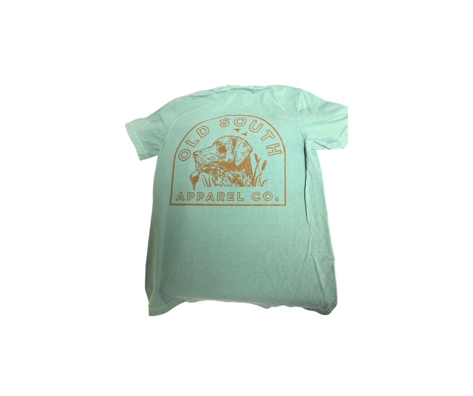 OLD SOUTH BROWN DUCK DOG SHORT SLEEVE