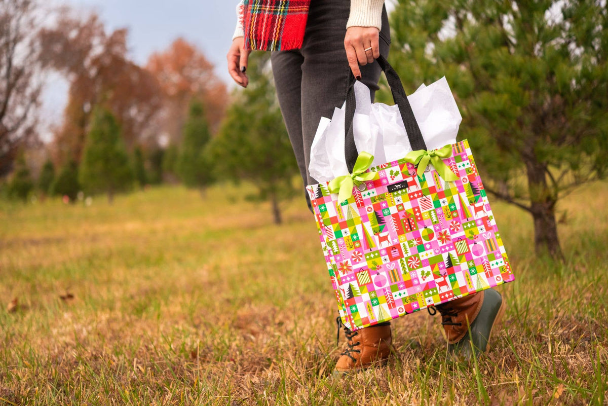 GIFT BAG LARGE HOLIDAY REMIX