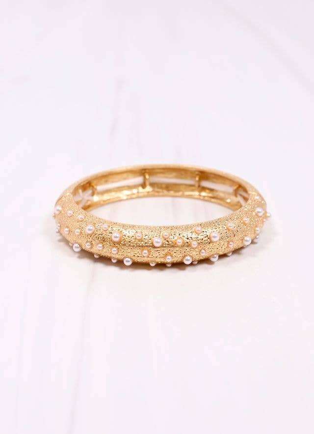 Lenox Pearl Metal Bracelet GOLD