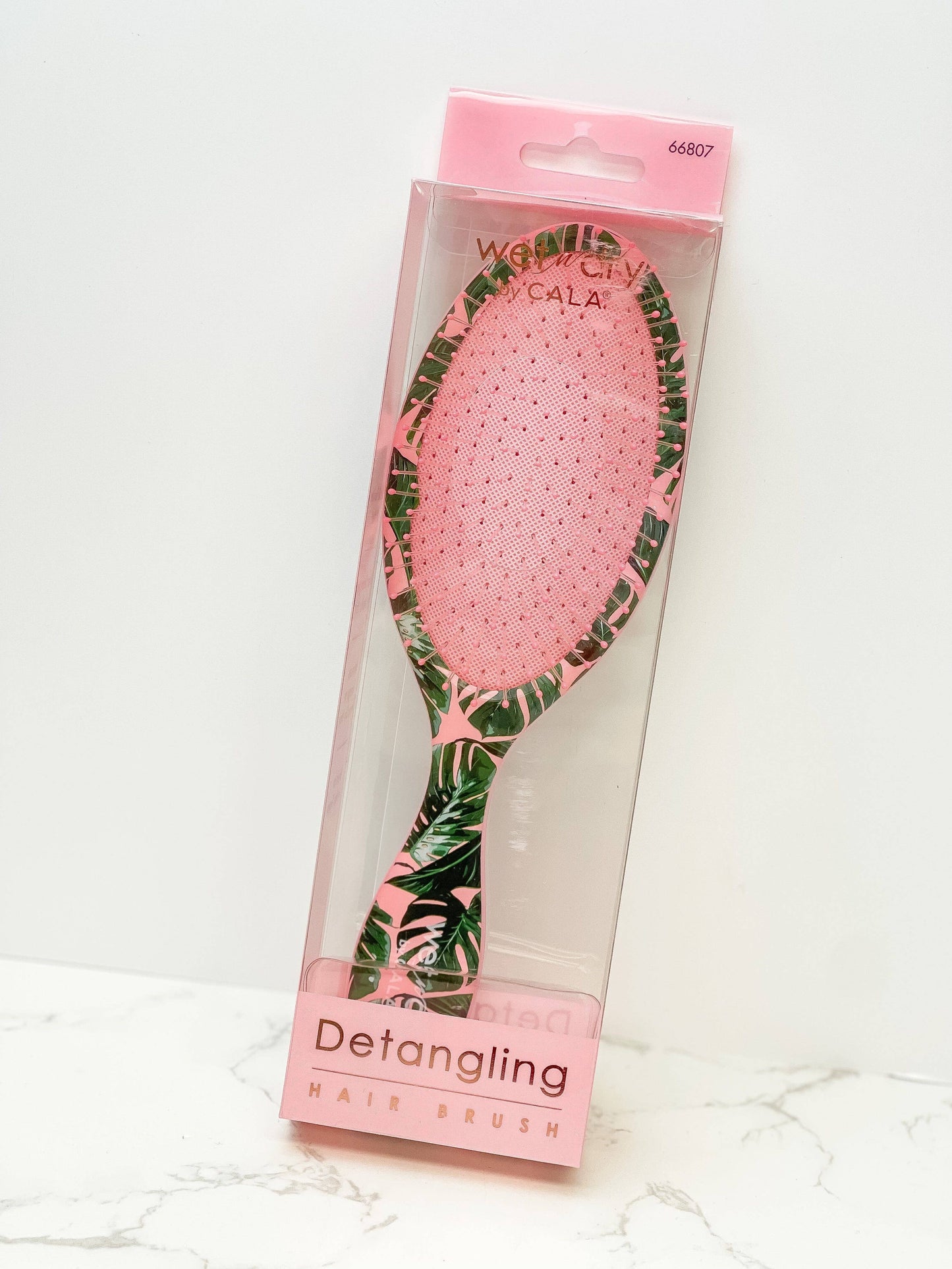 WET N DRY BRUSH PINK PALM LEAVES