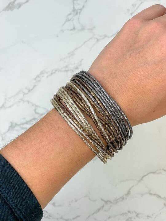 TRIO TONE MAGNETIC BRACELET