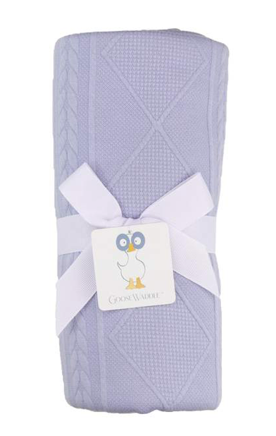 GOOSEWADDLE KNIT BLANKET