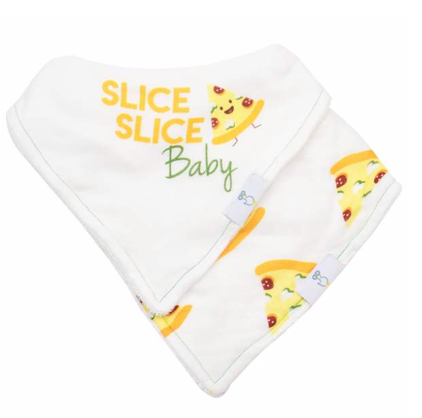 GOOSEWADDLE 2 PK MUSLIN & TERRY CLOTH BIB SET