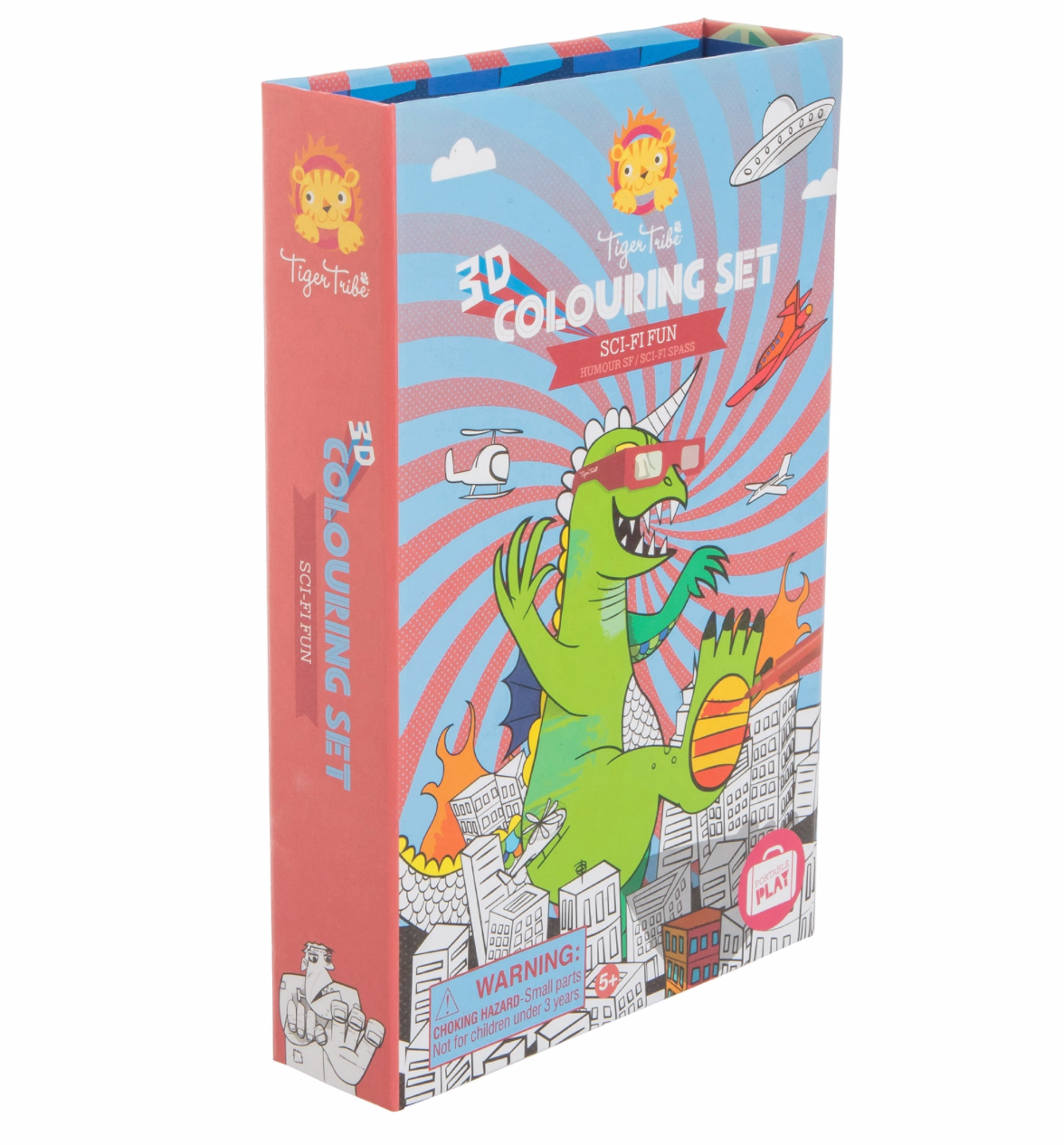 SCI FI FUN 3D COLORING SET