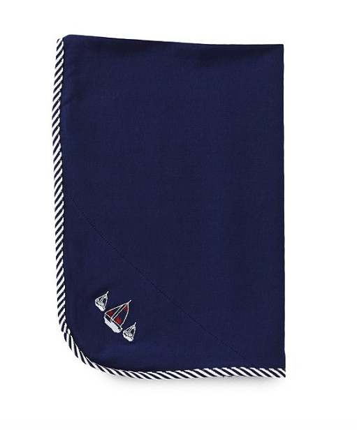 LITTLE ME SAILBOATS BLANKET