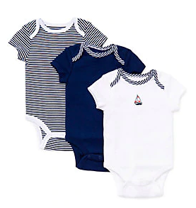 LITTLE ME SAILBOATS BODYSUITS