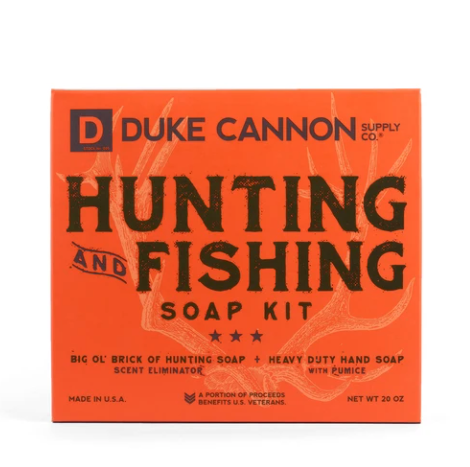 DUKE CANNON HUNTING AND FISHING SOAP KIT