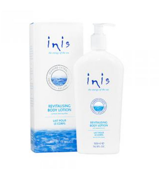 INIS REVITALISING BODY LOTION LARGE PUMP 500ml