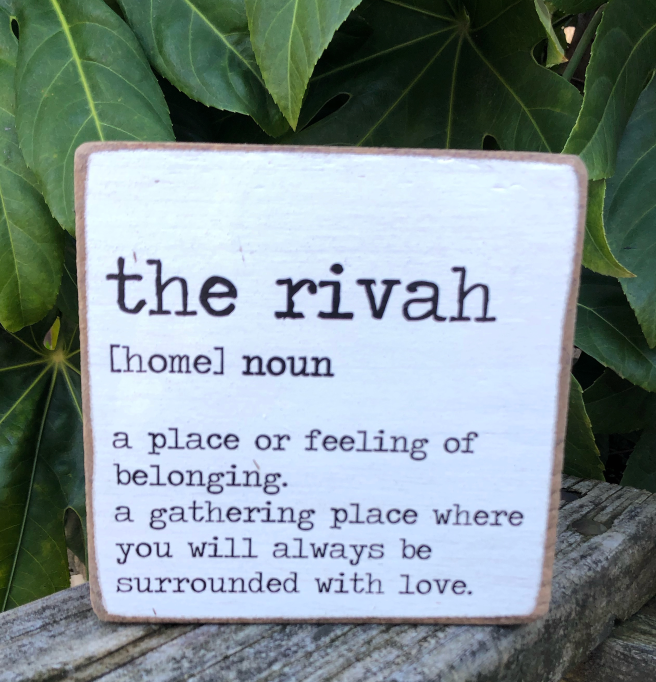 DEFINITION OF THE RIVAH