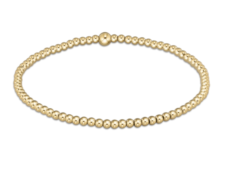 ENEWTON CLASSIC GOLD 2.5 MM BEAD BRACELET**
