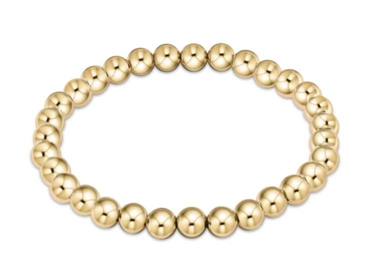 ENEWTON CLASSIC GOLD 6 MM BEAD BRACELET**