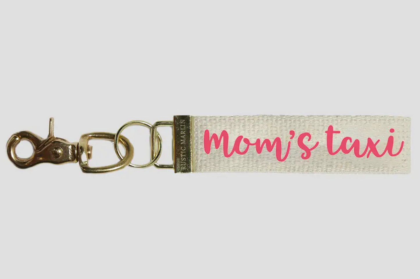 MOM'S TAXI KEYCHAIN