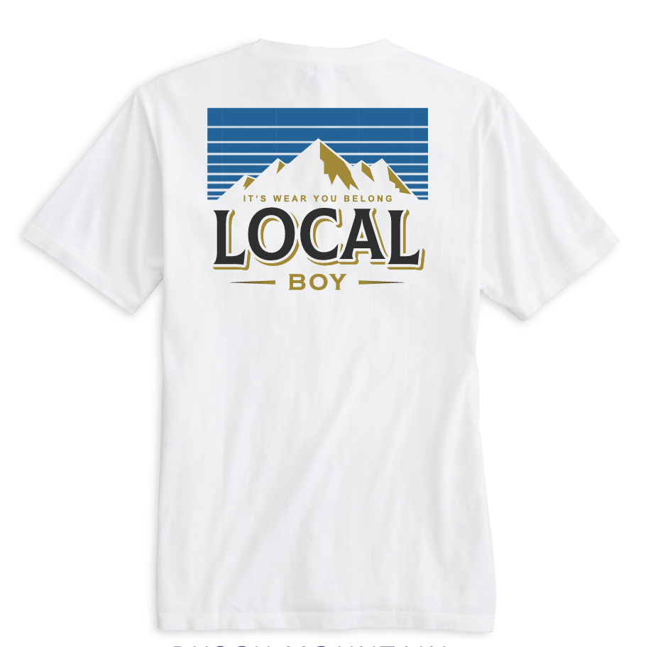 LOCAL BOY BUSCH MOUNTAIN WHITE**