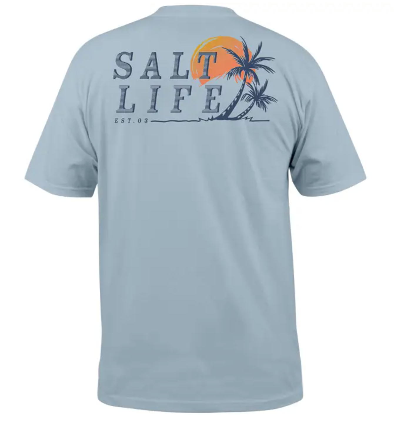 SALT LIFE LEANING PALMS SHORT SLEEVE TEE