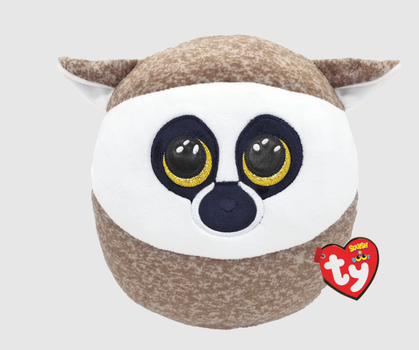 TY SQUISH LINUS LEMUR 14"