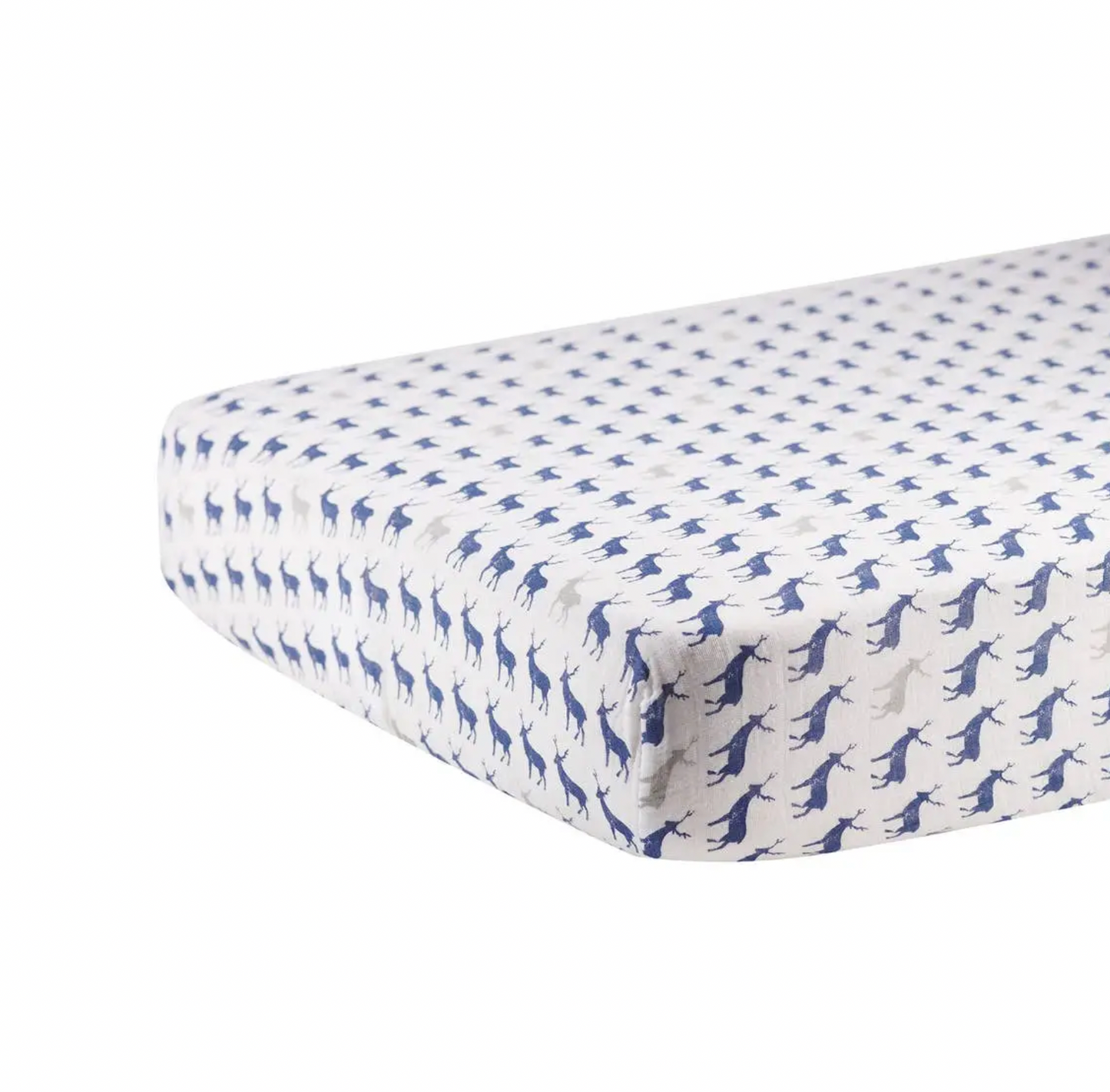 BLUE DEER CRIB SHEET