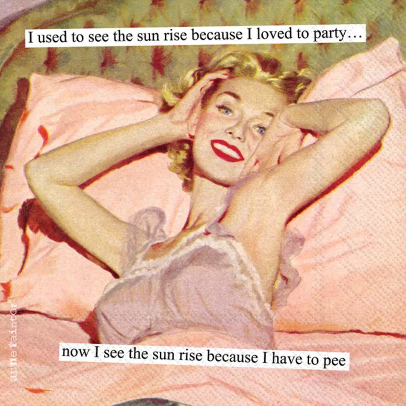 PAPER COCKTAIL NAPKINS PACK OF 20 SUNRISE