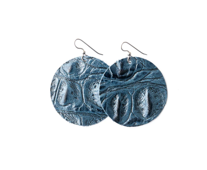 KEVA THE JAMES ROUND EARRINGS