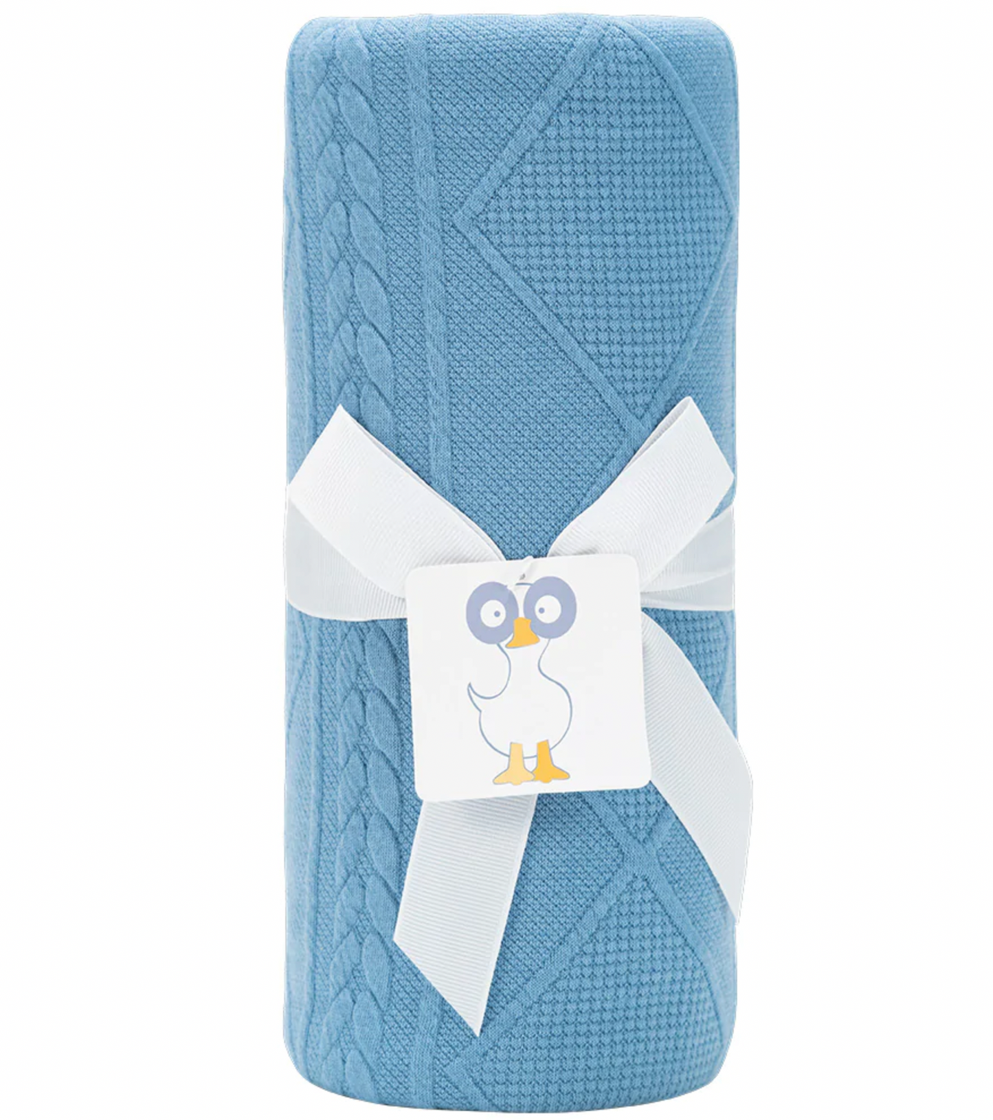 GOOSEWADDLE KNIT BLANKET