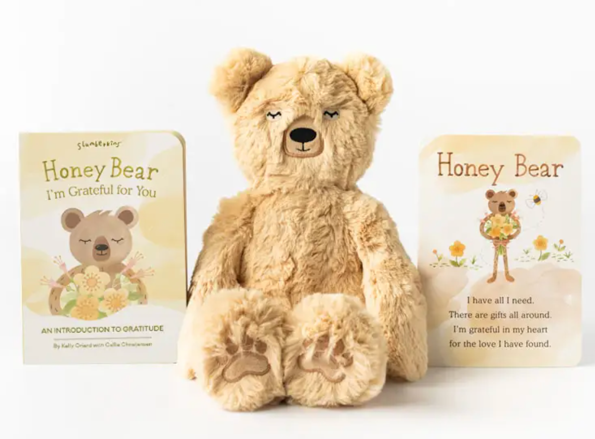 SLUMBERKINS HONEY BEAR KIN GRATITUDE