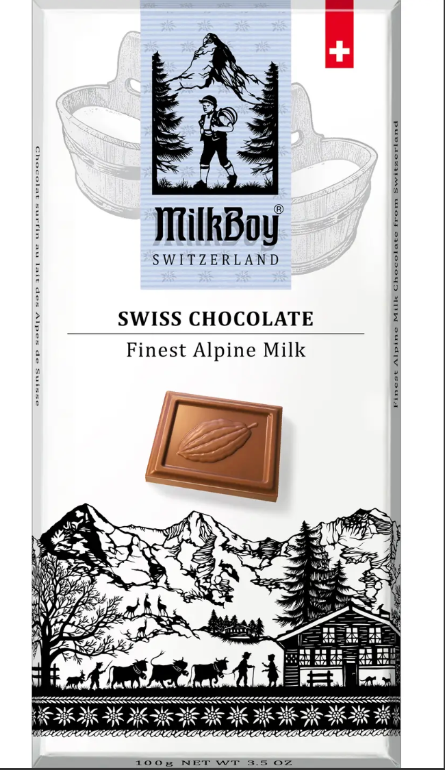 MILKBOY ALPINE MILK CHOCOLATE 3.5 OZ