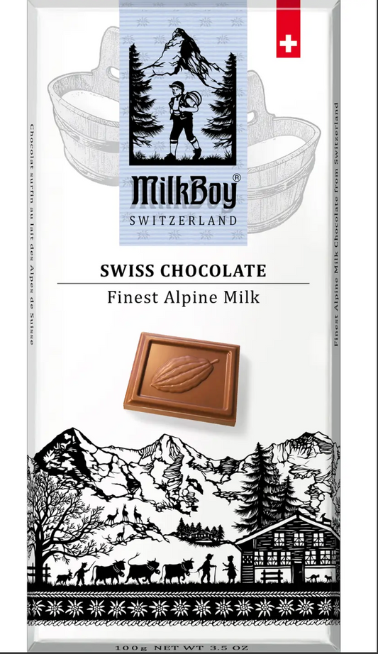 MILKBOY ALPINE MILK CHOCOLATE 3.5 OZ