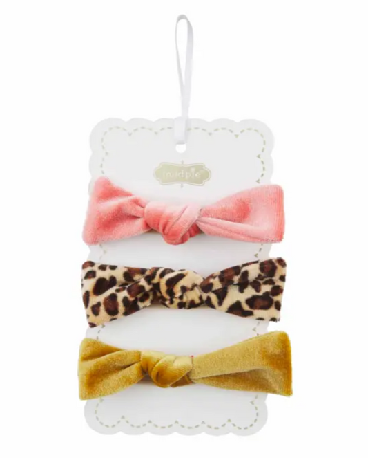 TAUPE LEOPARD VELVET BOES