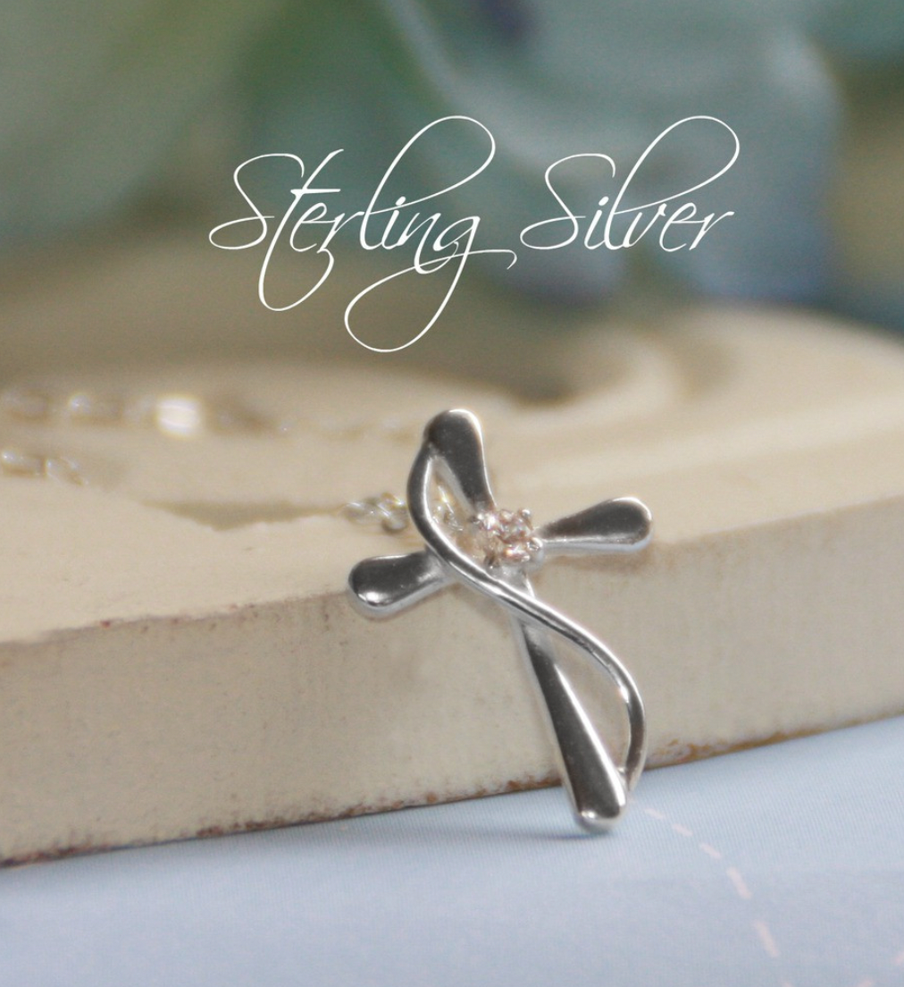 STERLING SILVER CROSS