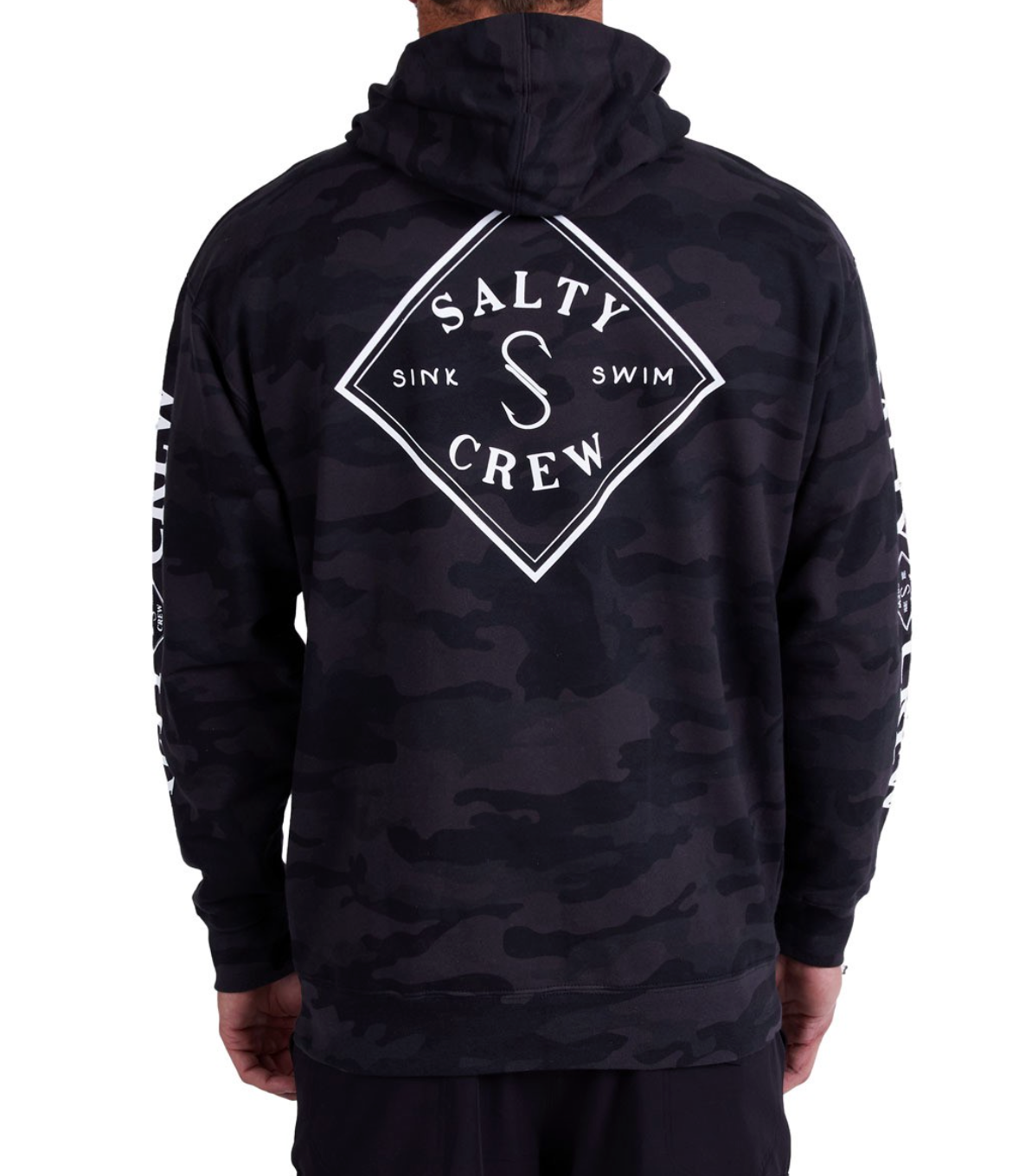 SALTY CREW TIPPET CAMO FLEECE BLACK CAMO