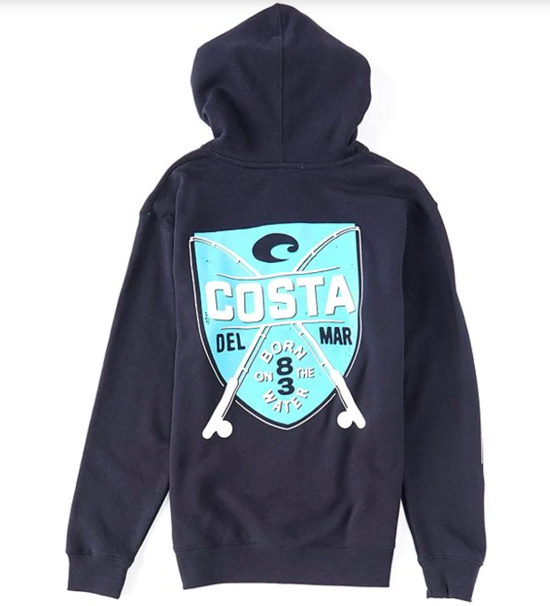 COSTA REELING HOOD NAVY HOODIE