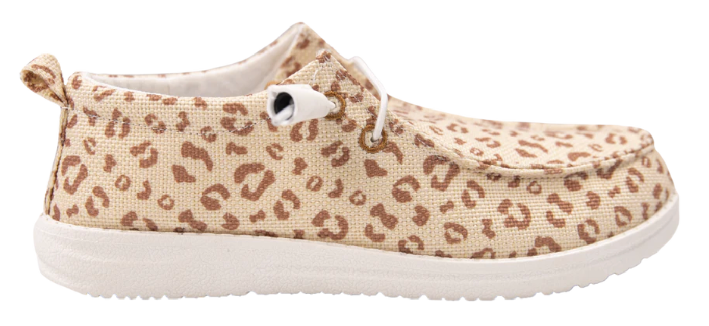 SIMPLY SOUTHERN SLIP ON LEO CREAM