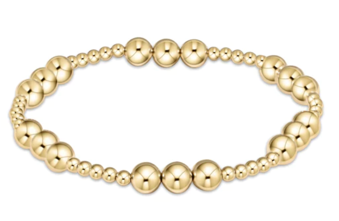 ENEWTON EXTENDS CLASSIC JOY PATTERN 6MM BEAD BRACELET**