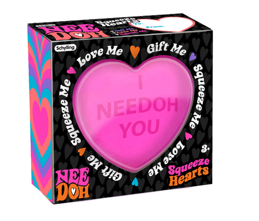 SQUEEZE HEART NEE DOH-COLORS VARY