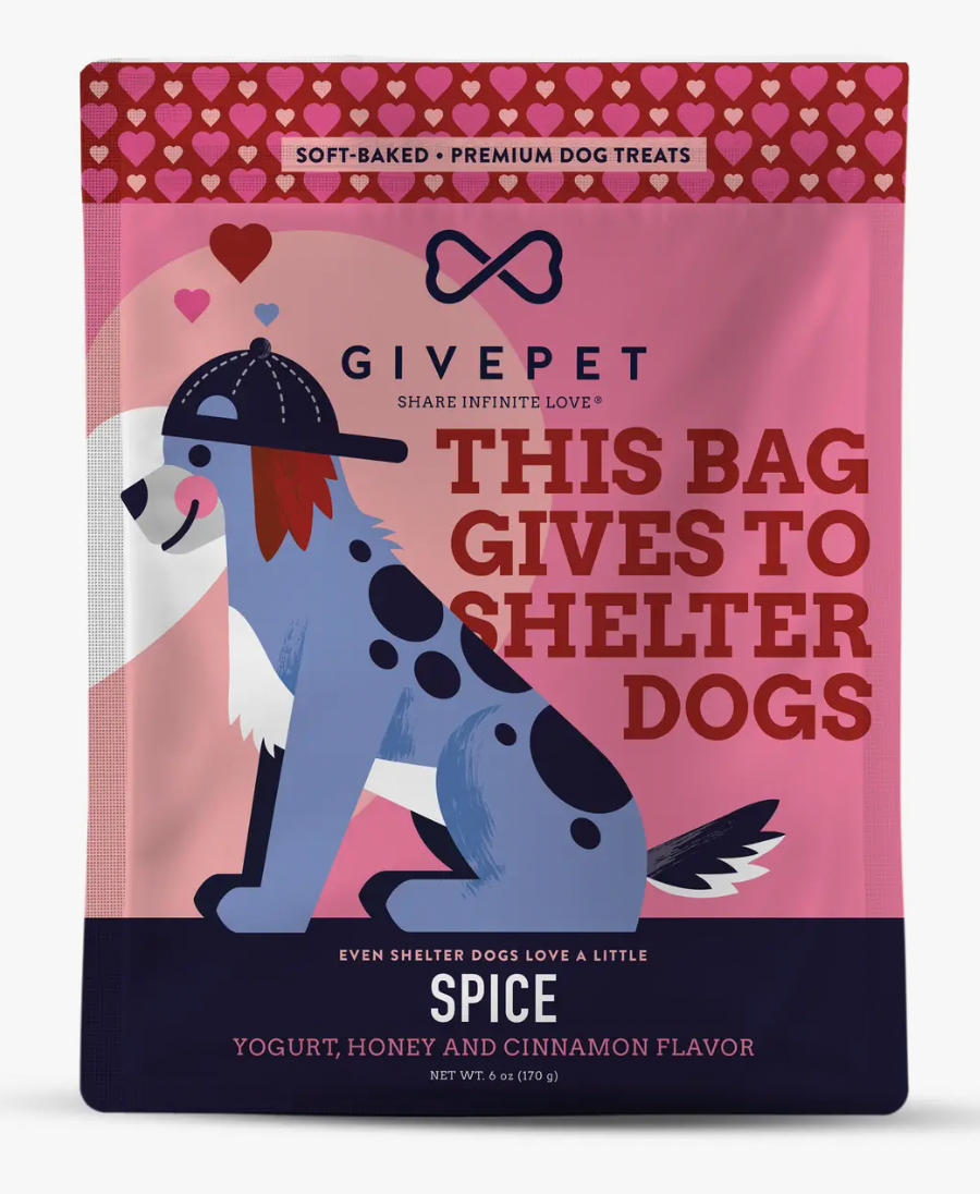 GIVE PET DOG TREATS
