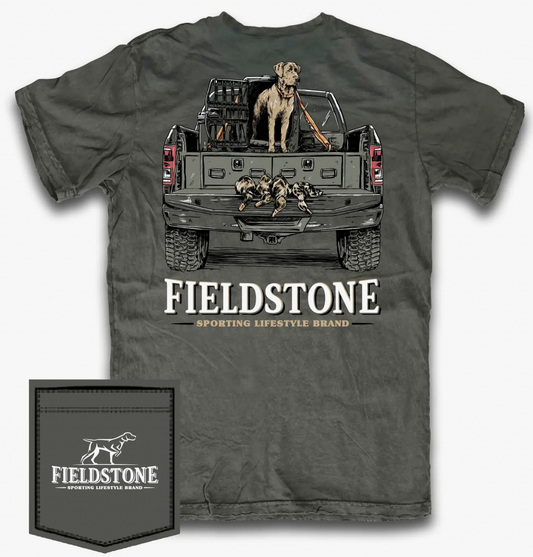 FIELDSTONE TRUCKBED DOG TODDLER SHORT SLEEVE