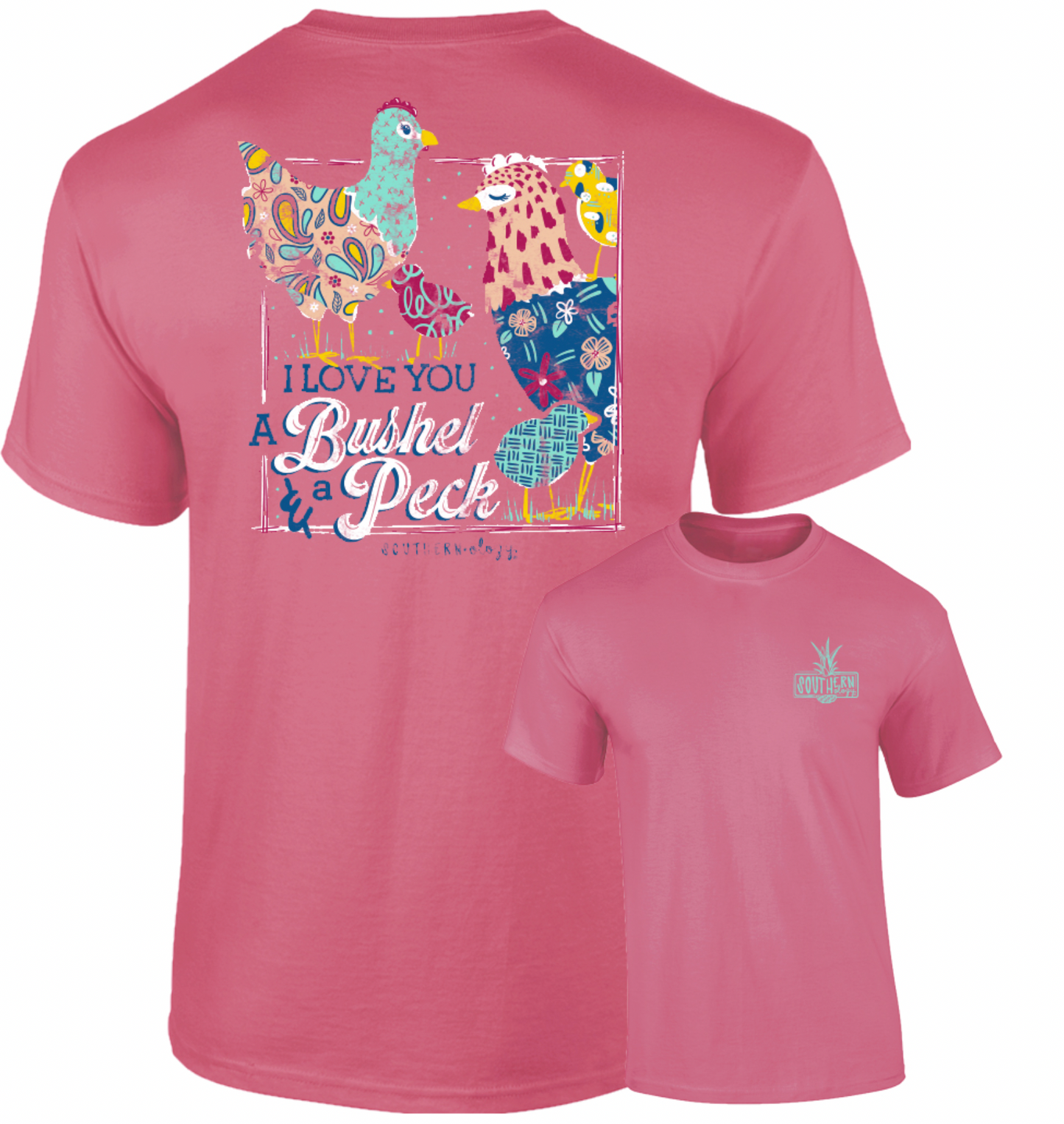 SOUTHERNOLOGY CHICKEN BUSHEL AND A PECK SHORT SLEEVE