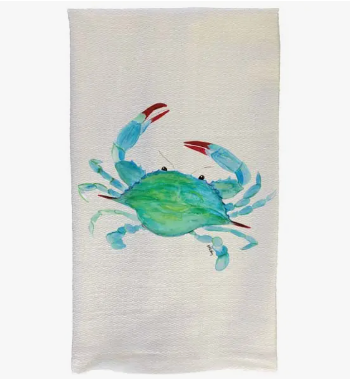 BLUE CRAB KITCHEN TOWEL AND CHESAPEAKE SALSA