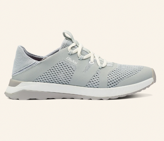 OLUKAI WOMENS HUIA PALE GREY/PALE GREY
