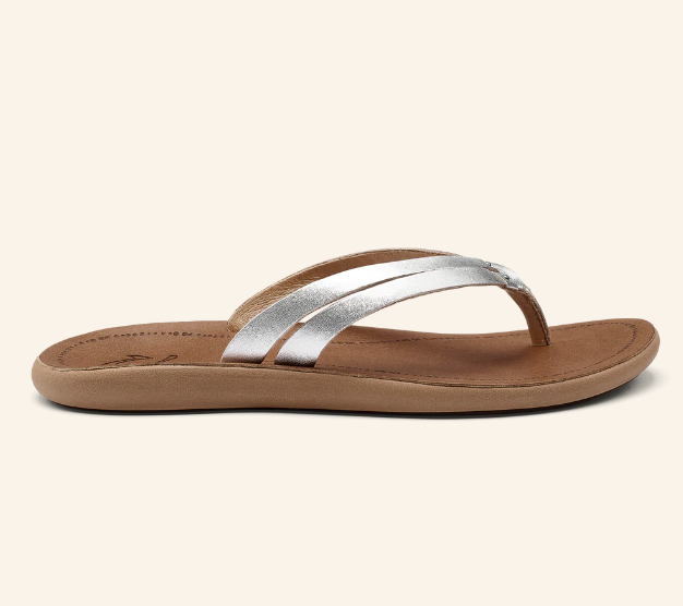 OLUKAI KAPEHE LUANA WOMENS SILVER/SAHARA