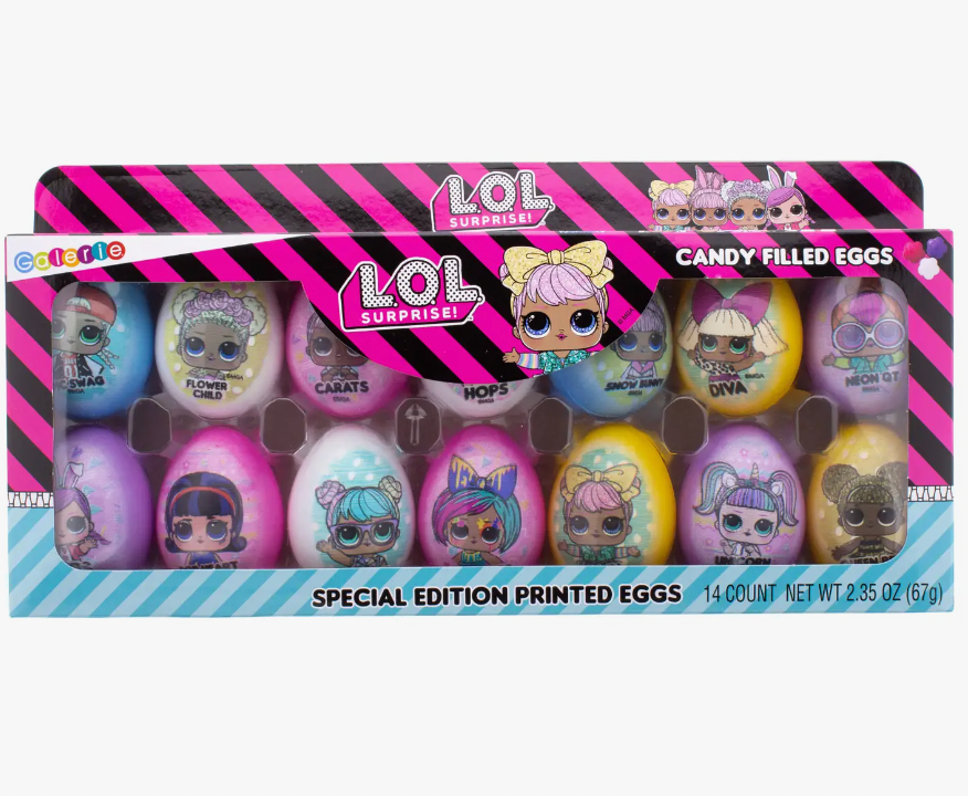 L.O.L SURPRISE! 14 EGG COUNT EGG BOX