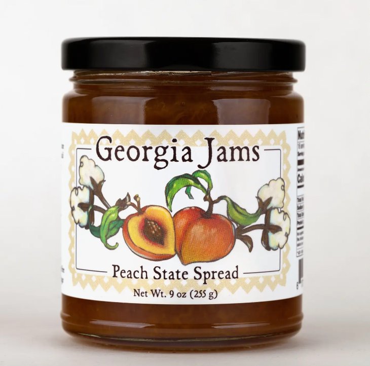 GEORGIA JAMS PEACH STATE 9 OZ