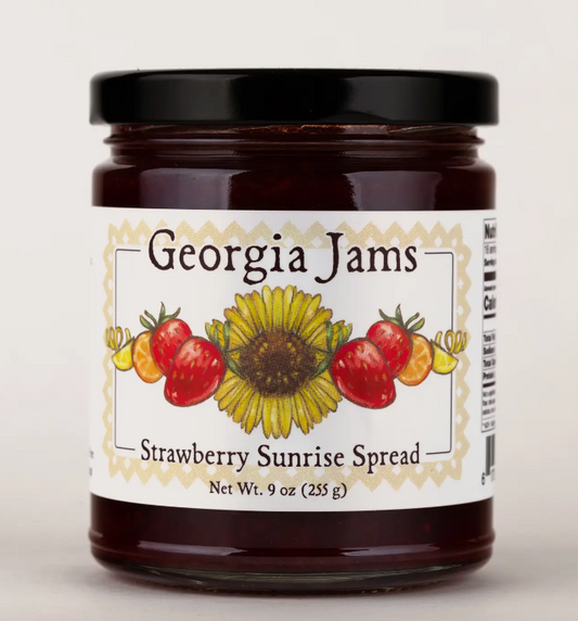 GEORGIA JAMS STRAWBERRY SUNRISE 9 OZ